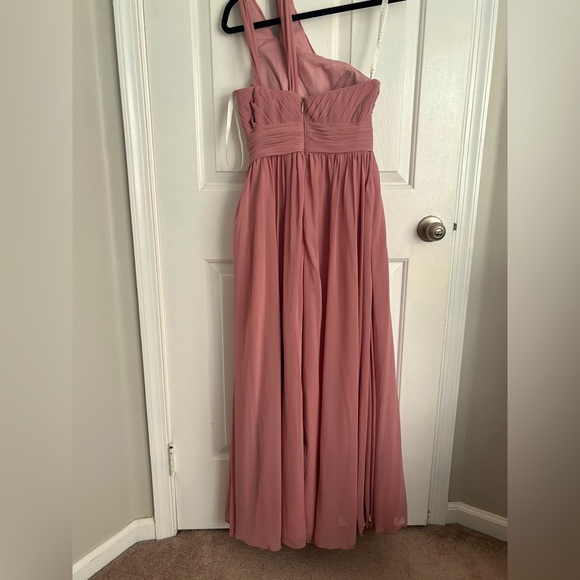 Azazie dusty rose formal dress - Picture 2 of 2